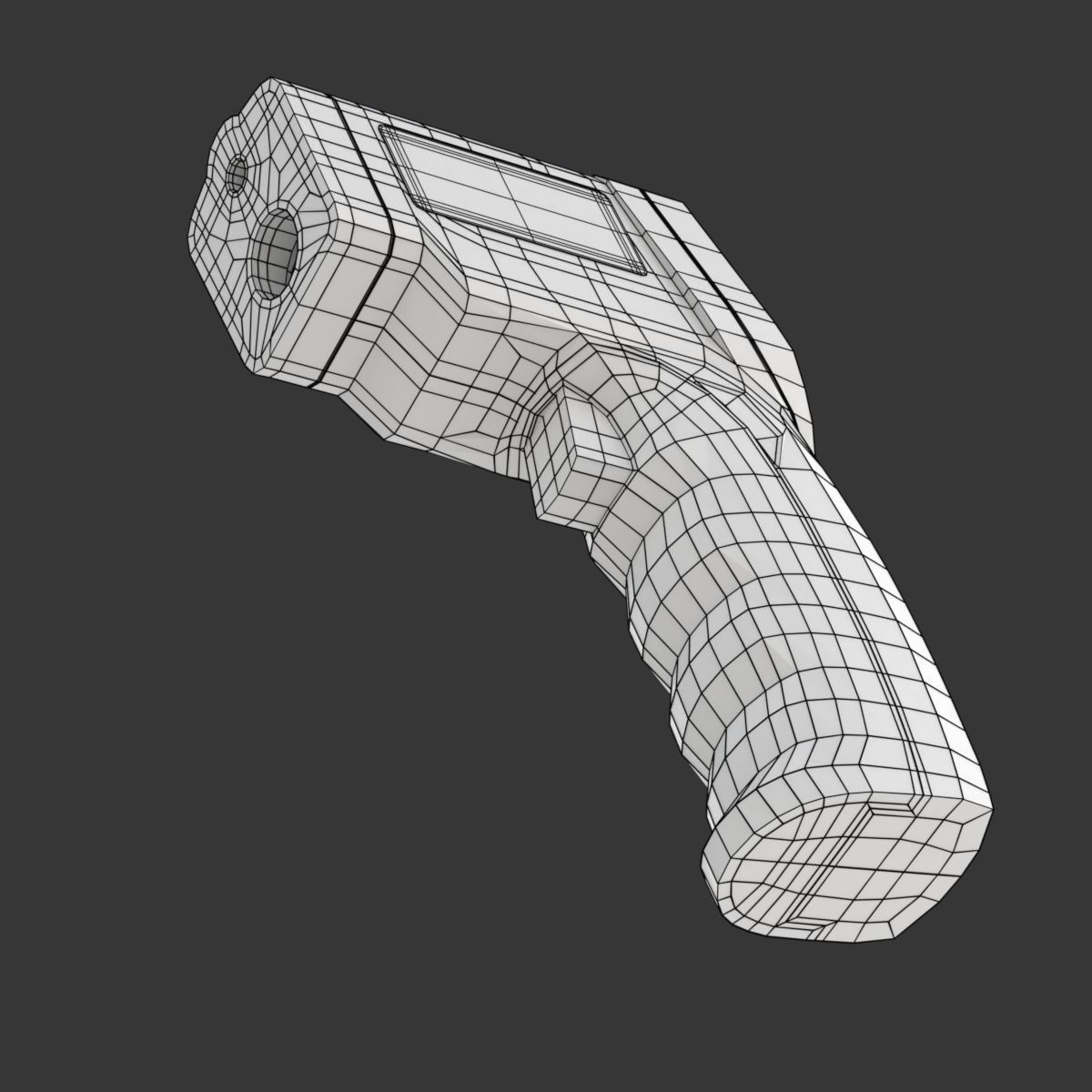 Infrared Thermometer 3D model | CGTrader
