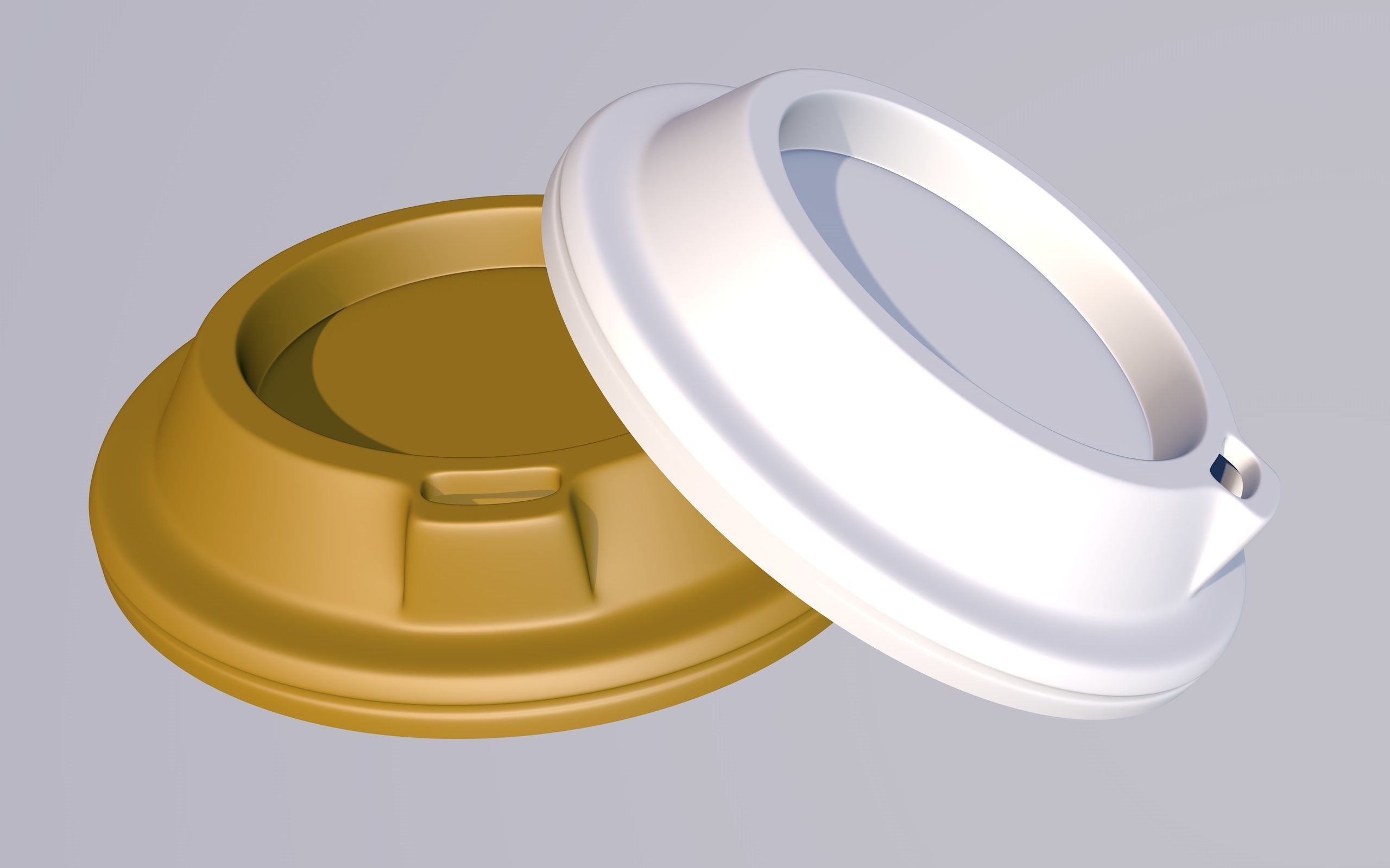 Coffee cup cover 3D CGTrader