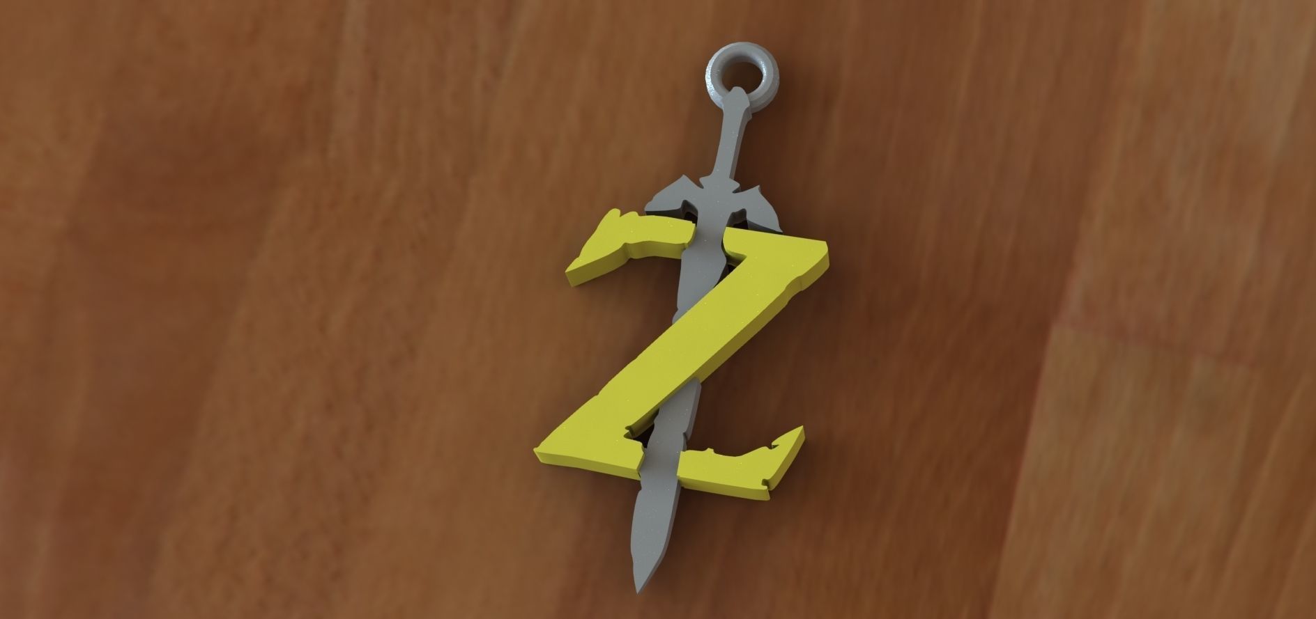 zelda sword keychain