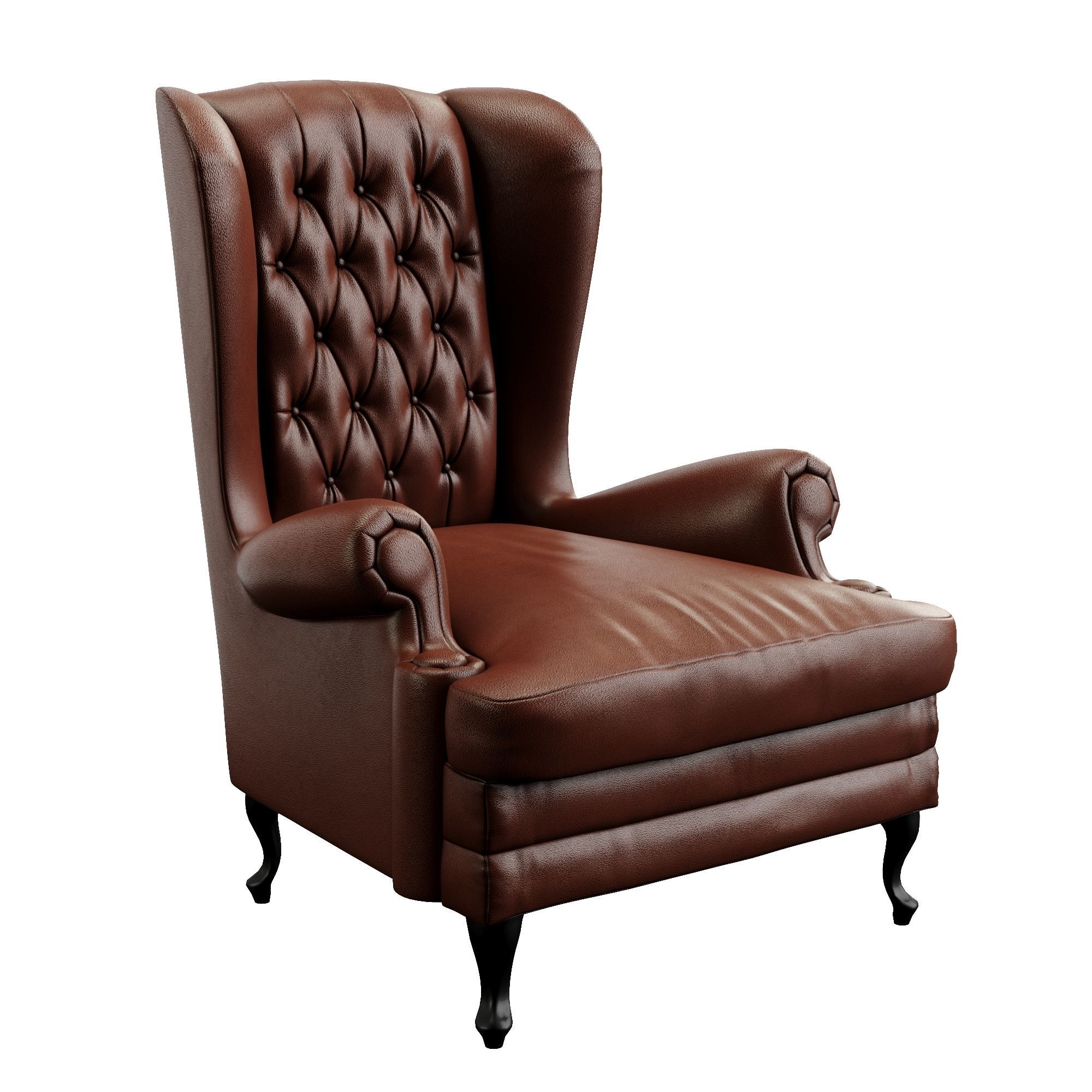 3D model Manchester Classic Armchair CGTrader