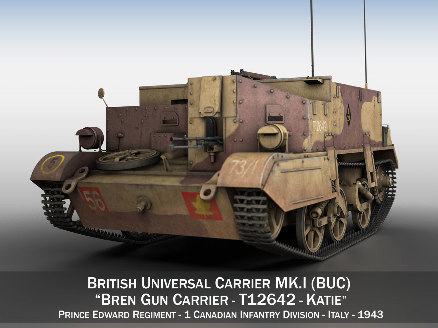Bren Gun Carrier MK I - BUC - T12642