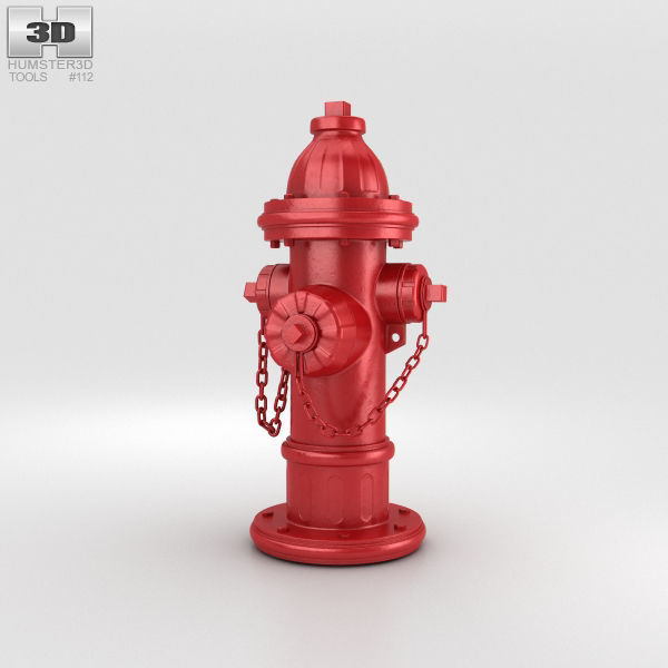 Fire Hydrant 3D model