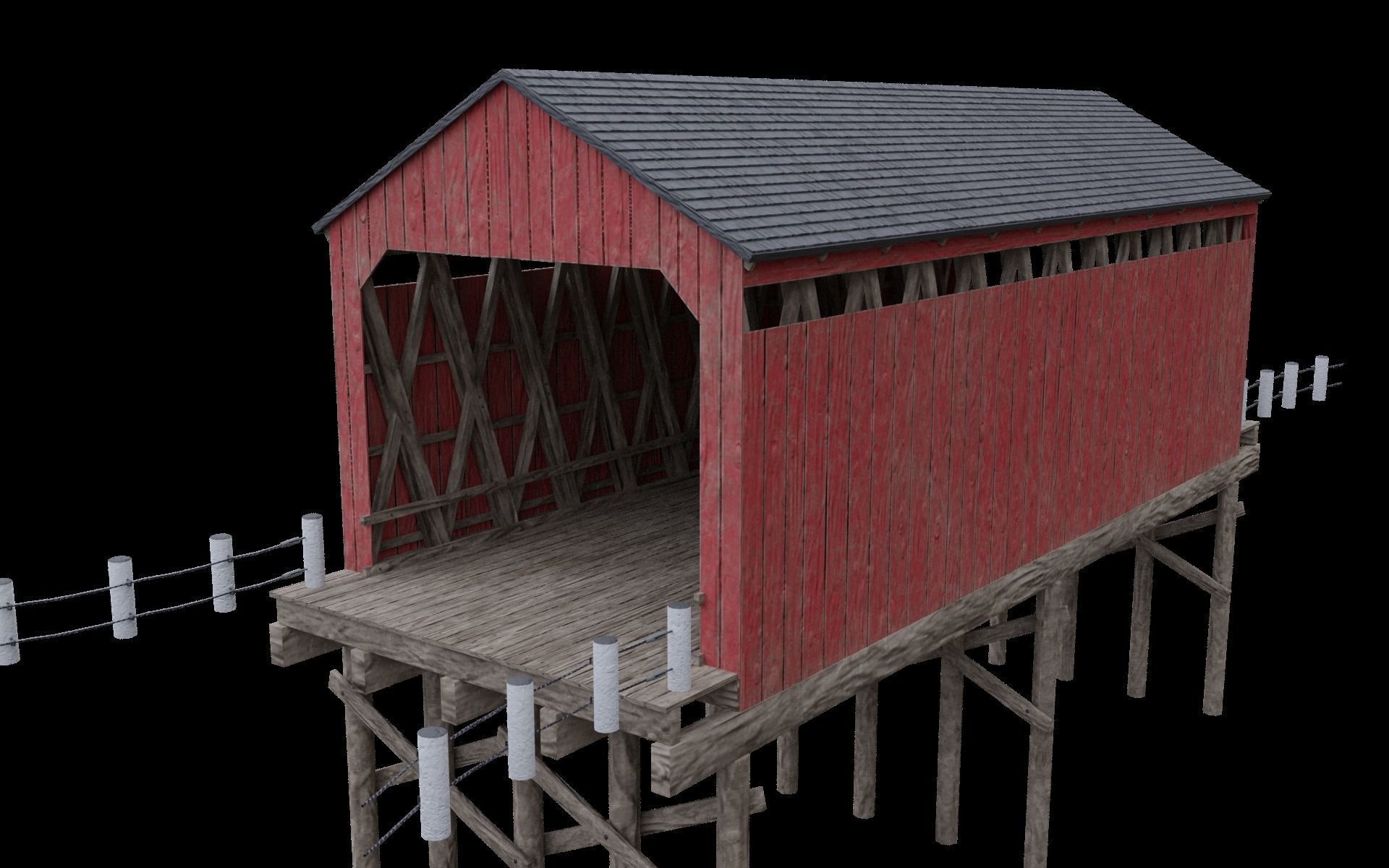 Wood bridge 2