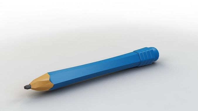Cartoon Pencil 3D model | CGTrader Cartoon Pencil 3D model | CGTrader