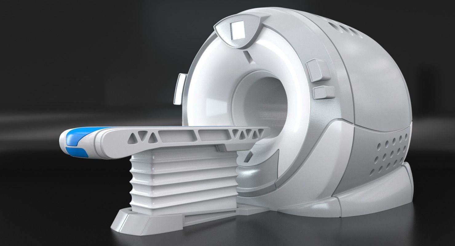 Modern Device Of MRI 3D model CGTrader