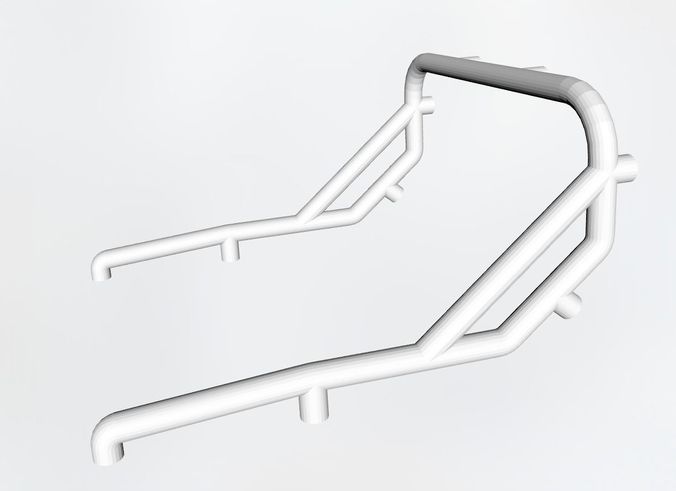 Roll bar or cage 3D model 3D printable | CGTrader