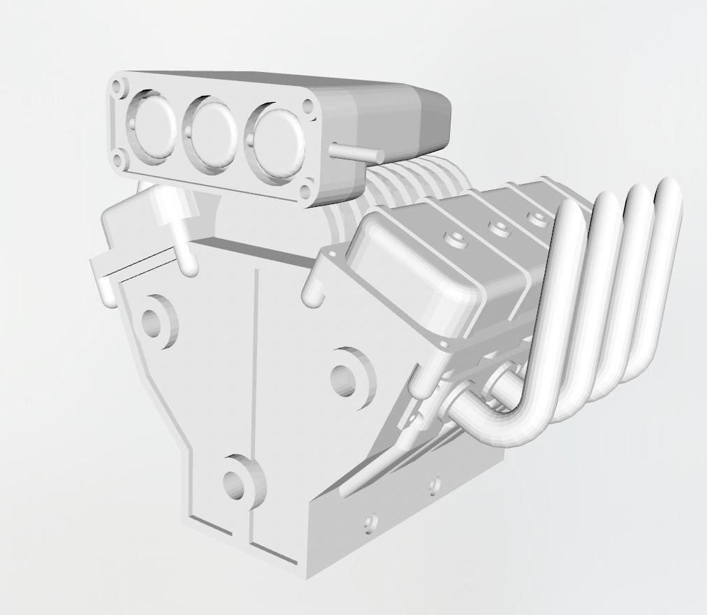 V8 engine