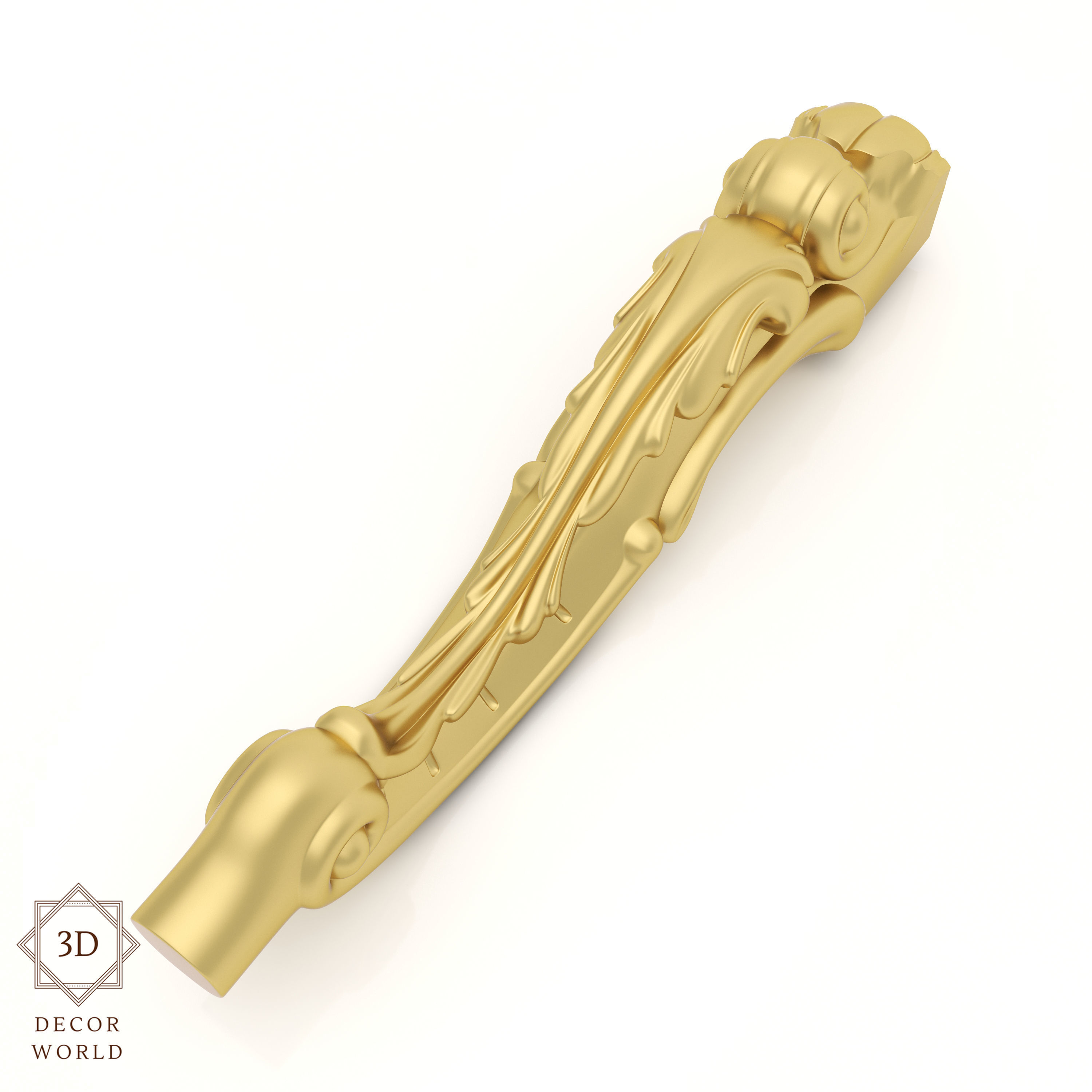 Cnc Furniture Leg 6 3D model