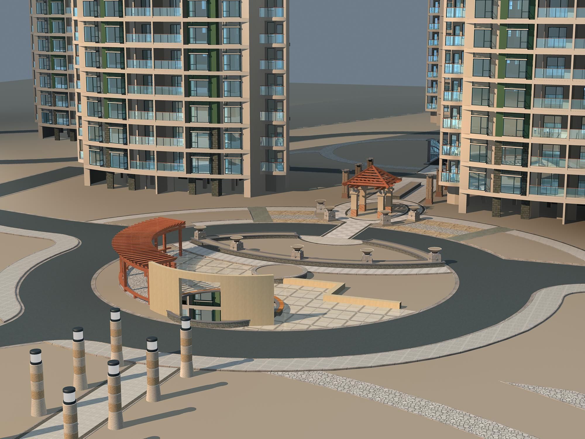 Architecture 3D model