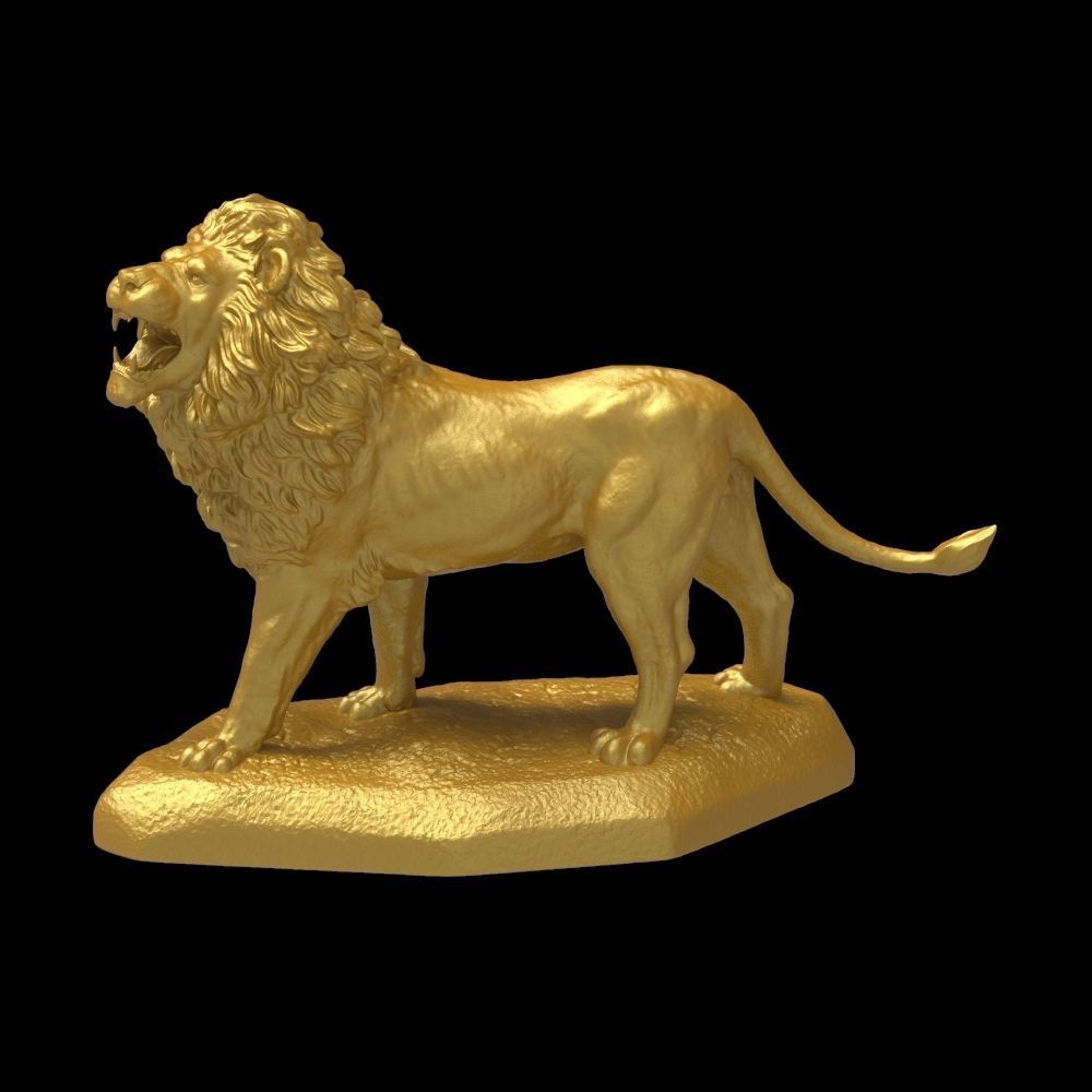 Big Lion Sculpture