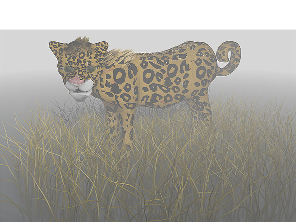 Cheetah 3D print model