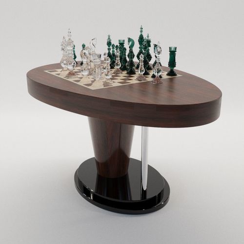 3d Chess Game Table New Design By Dusan Mocko Chess Game Table New Design By Dusan Mocko 3d Model