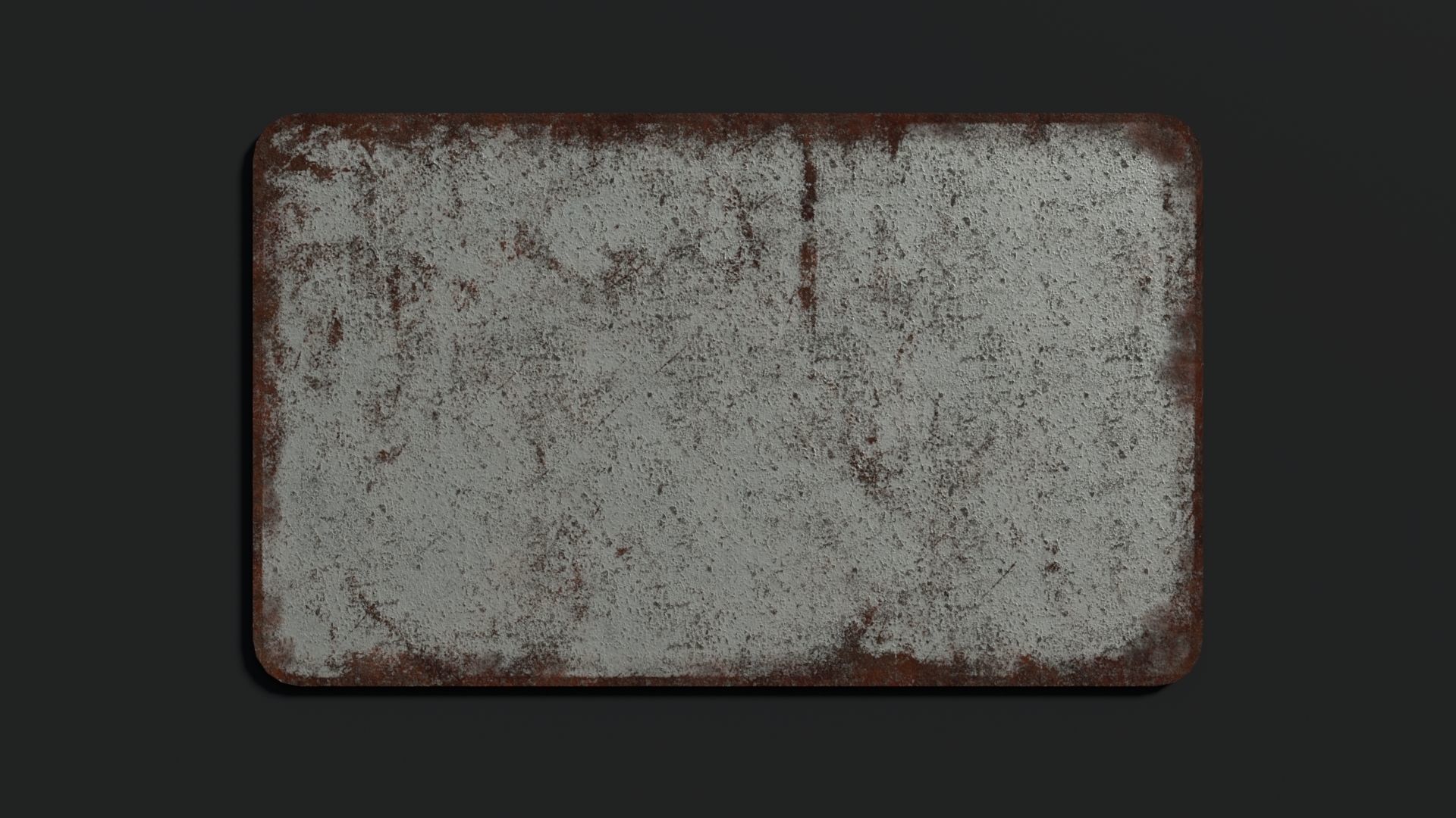 3D model Rusted Industrial Signs PBR VR / AR / low-poly | CGTrader