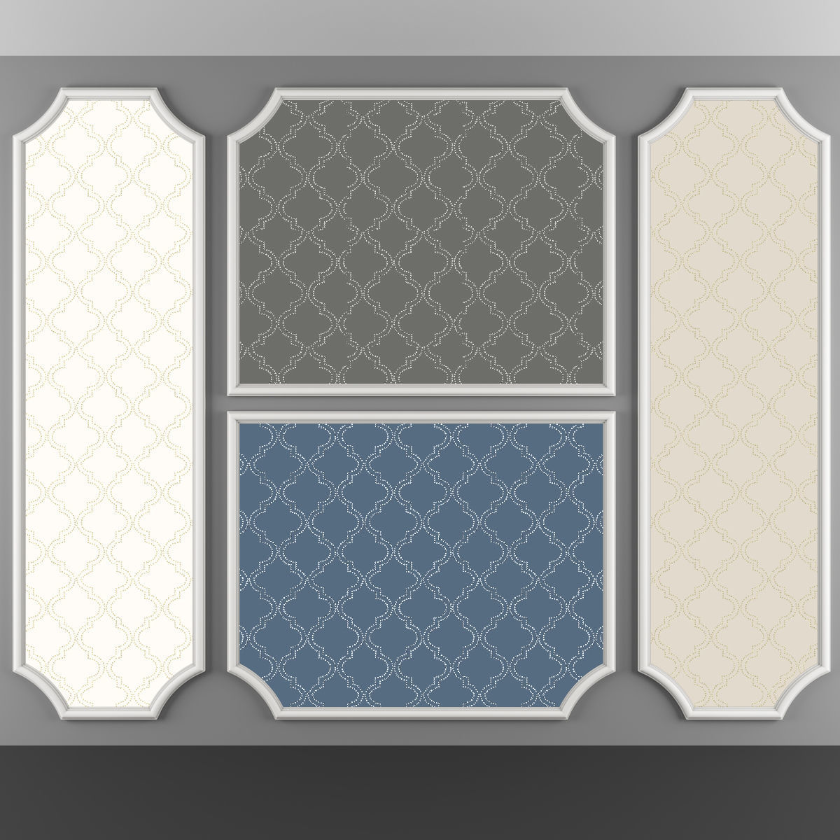Wallpaper -25 4 Color 3D model