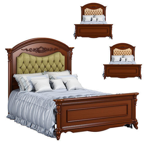 2301 Carpenter Bed A Plan2 1436x1991x1450 3D model CGTrader