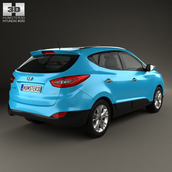 Model Hyundai Tucson Ix35 2017 Cgtrader Hyundai Tucson Ix35 2017 Model
