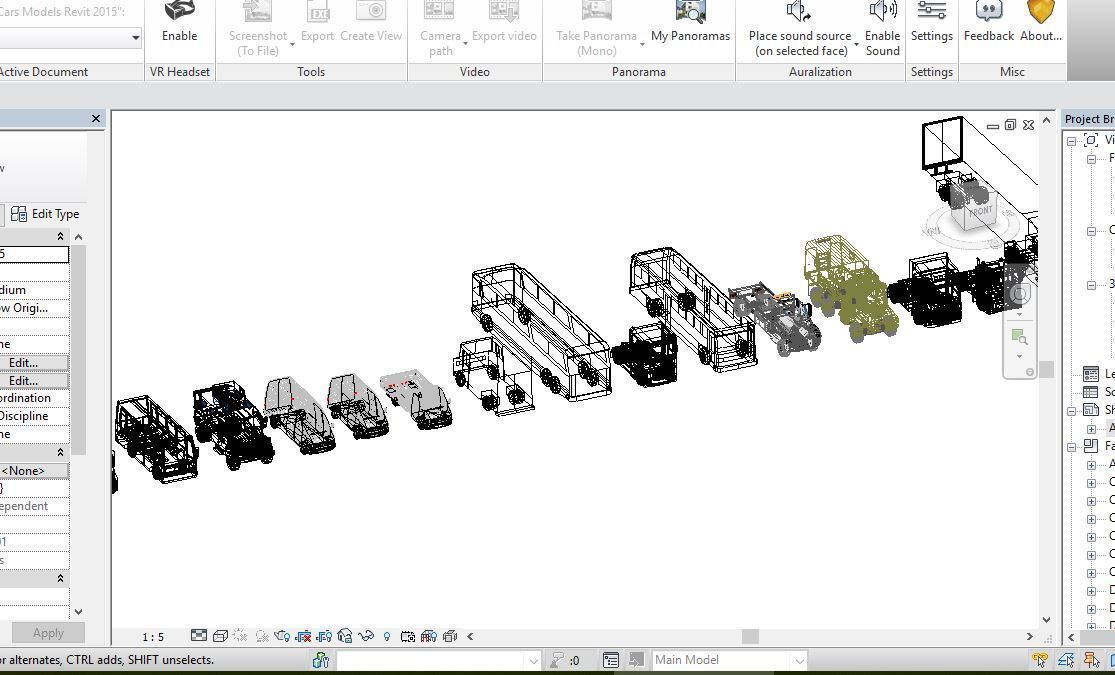 41 Car Models Revit 2015 3D model | CGTrader