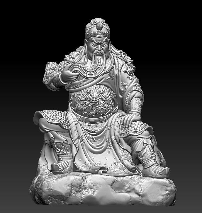 Guan Gong 3D model