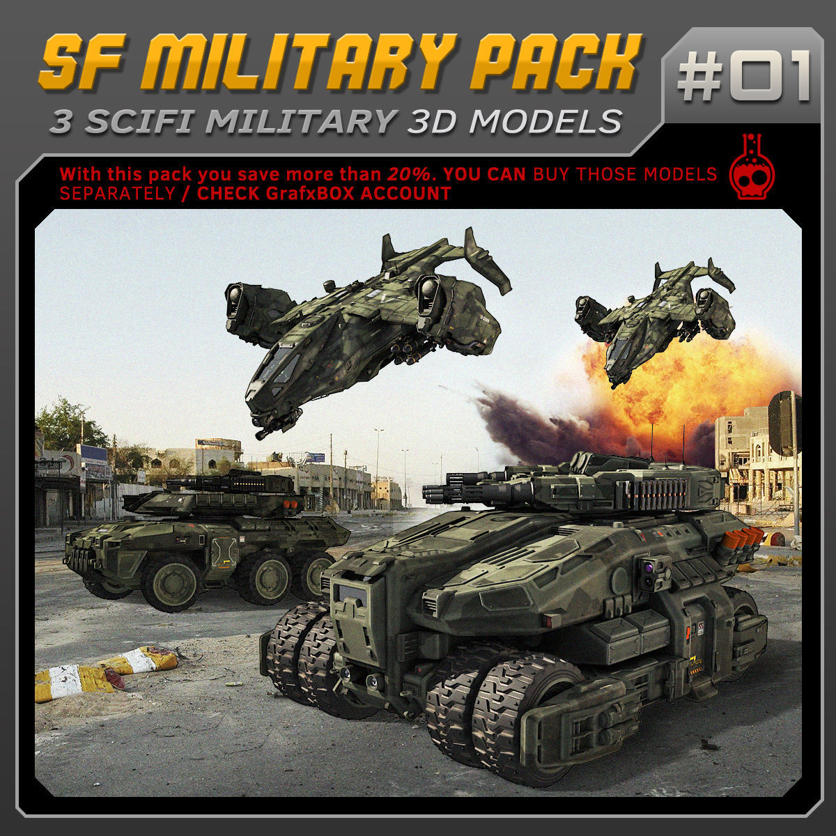 SF Military Pack 01