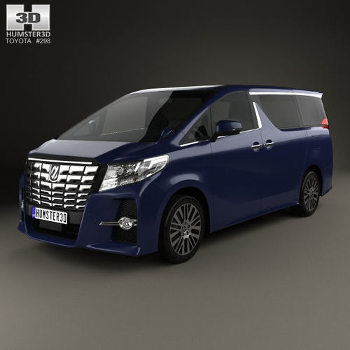 Toyota Alphard 15 3d Model Cgtrader