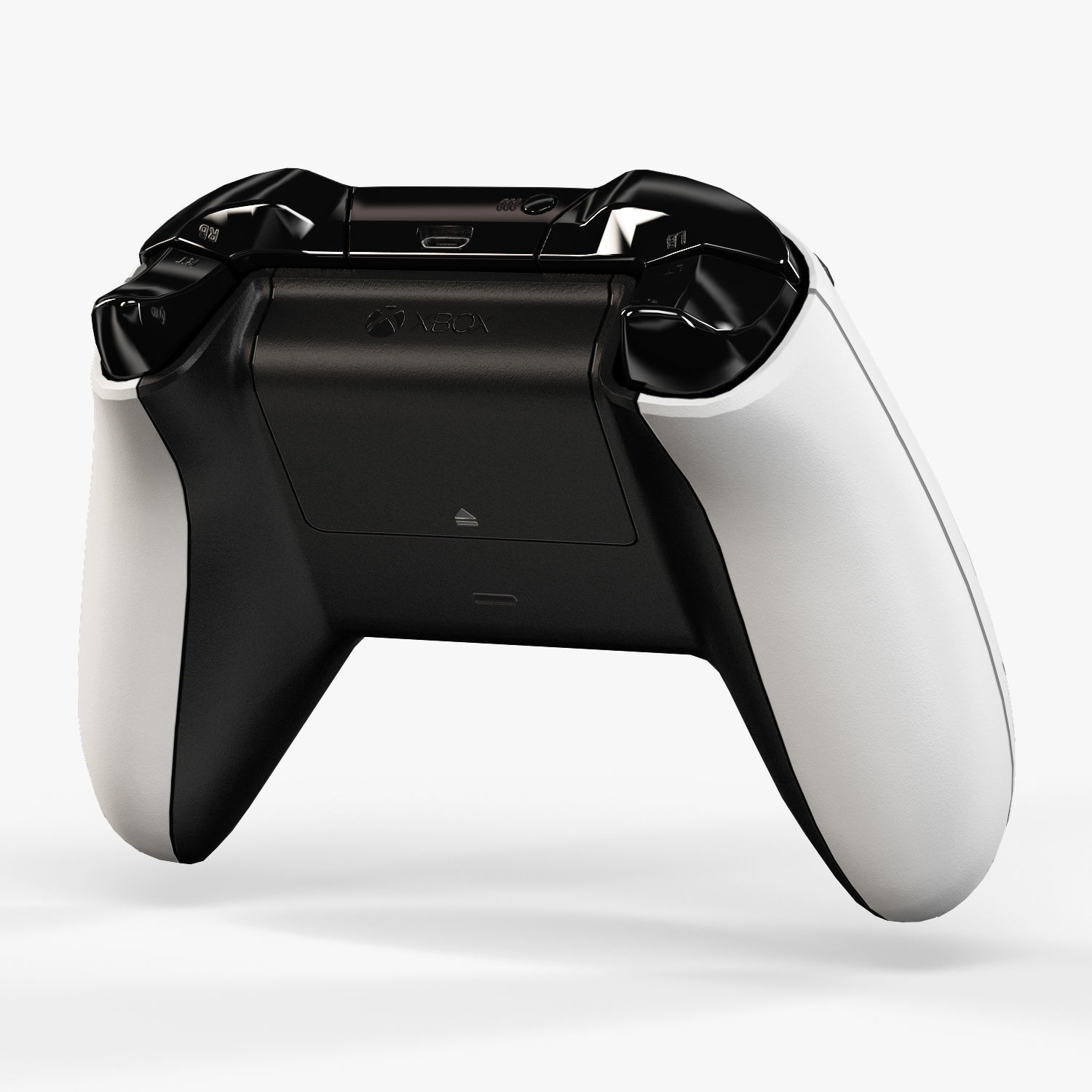 3D model Microsoft Xbox One Wireless Controller VR / AR / lowpoly