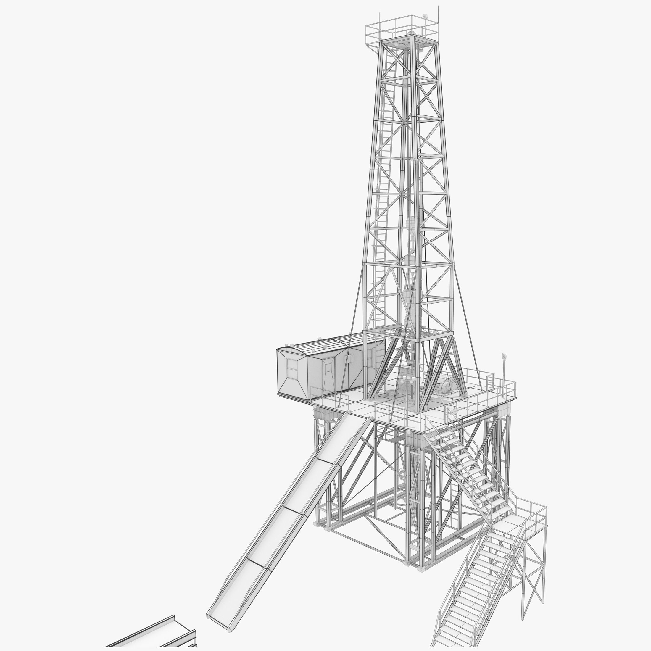 3D model Land Rig VR / AR / low-poly | CGTrader