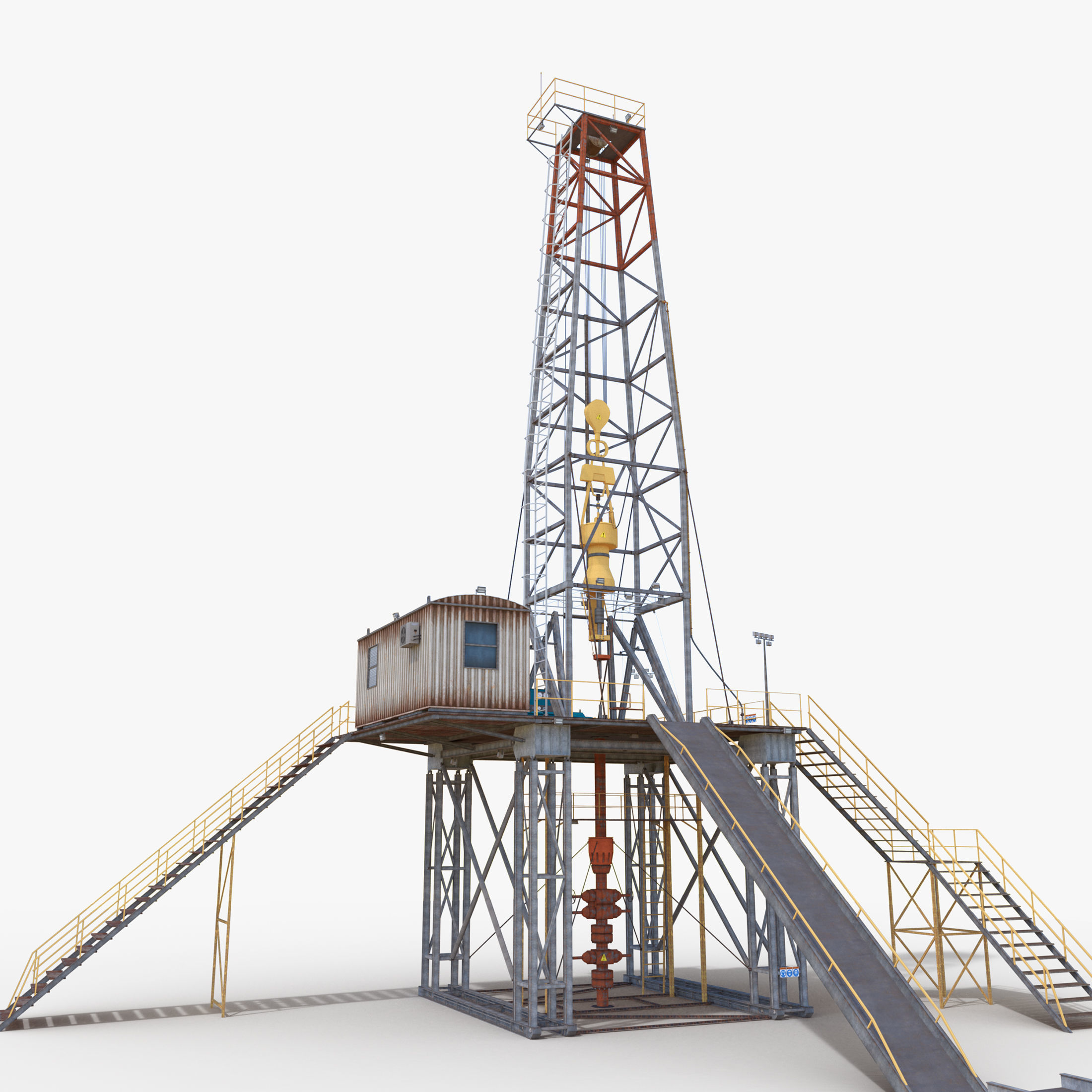 3D model Land Rig VR / AR / low-poly | CGTrader