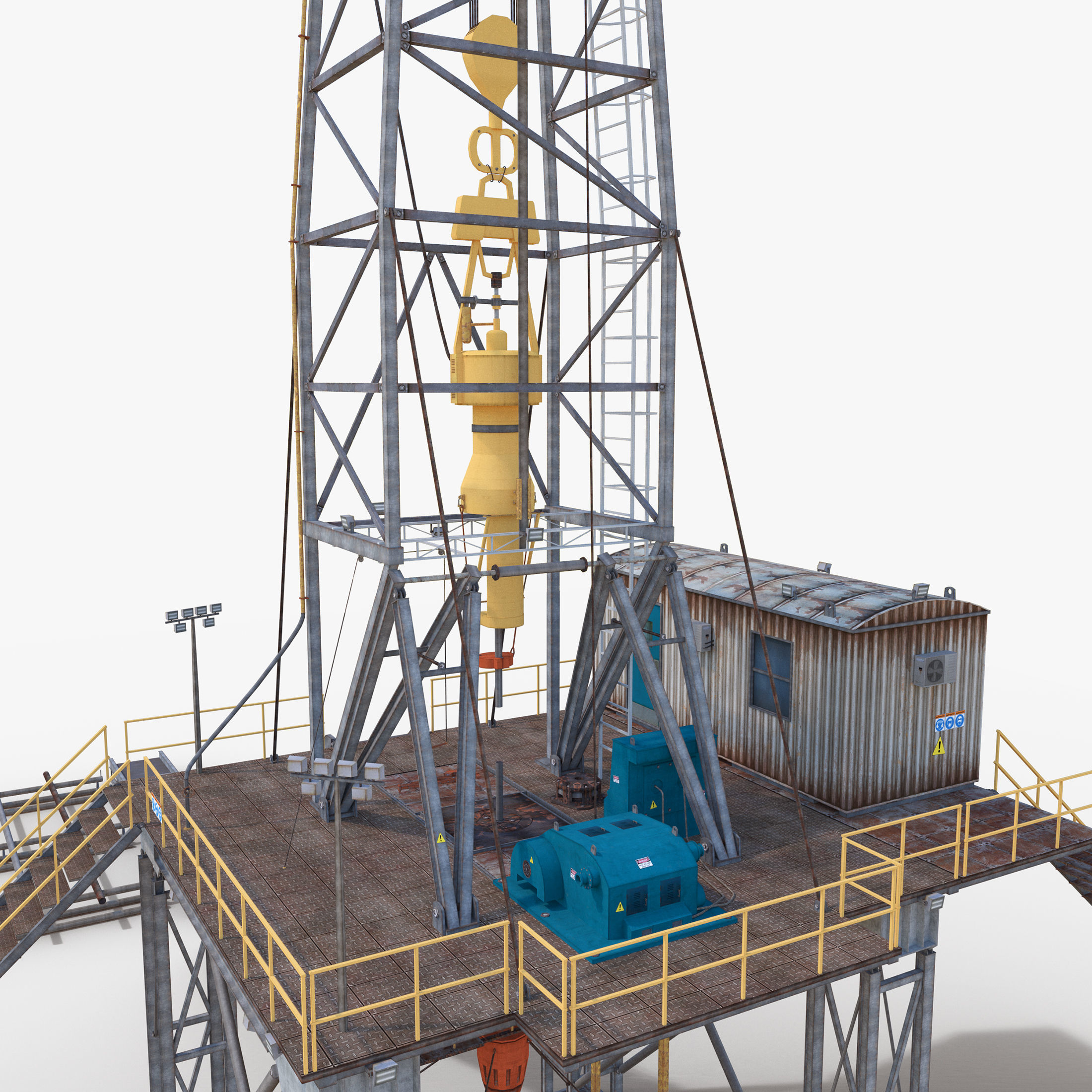 3D model Land Rig VR / AR / low-poly | CGTrader