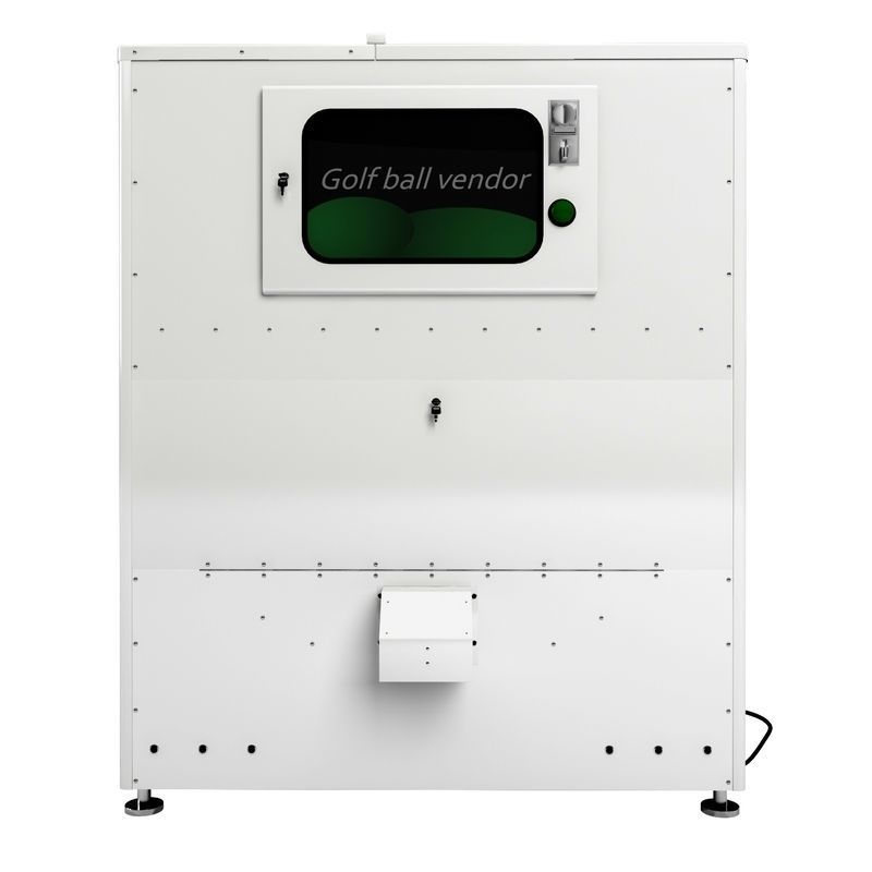 Golf Ball vending machine free 3D model CGTrader