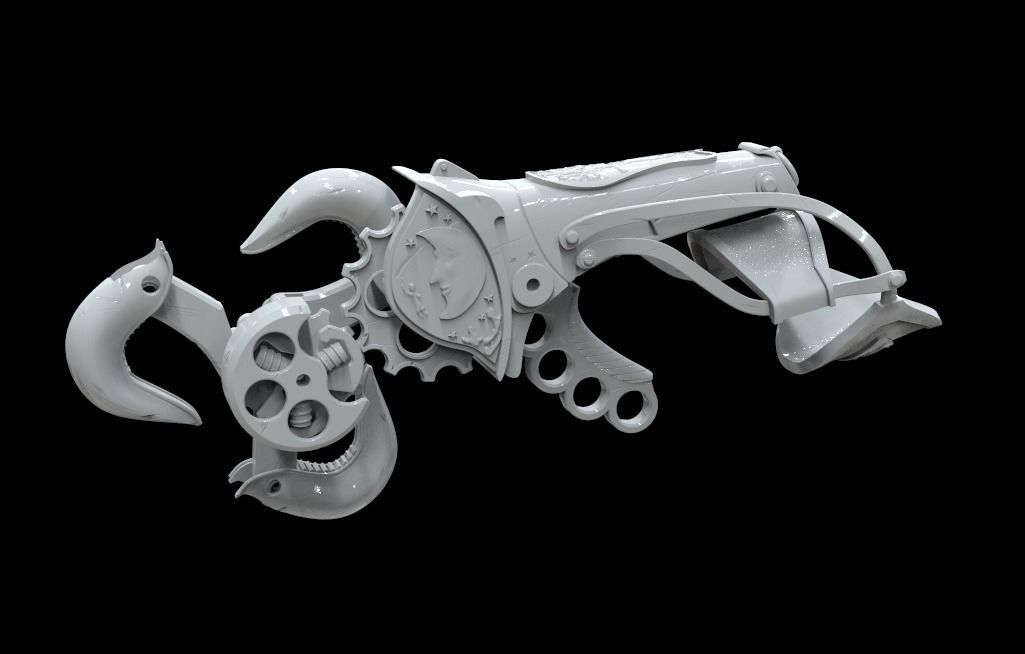 Skyhook Bioshock Infinite 3D printable file 3D model 3D printable ...