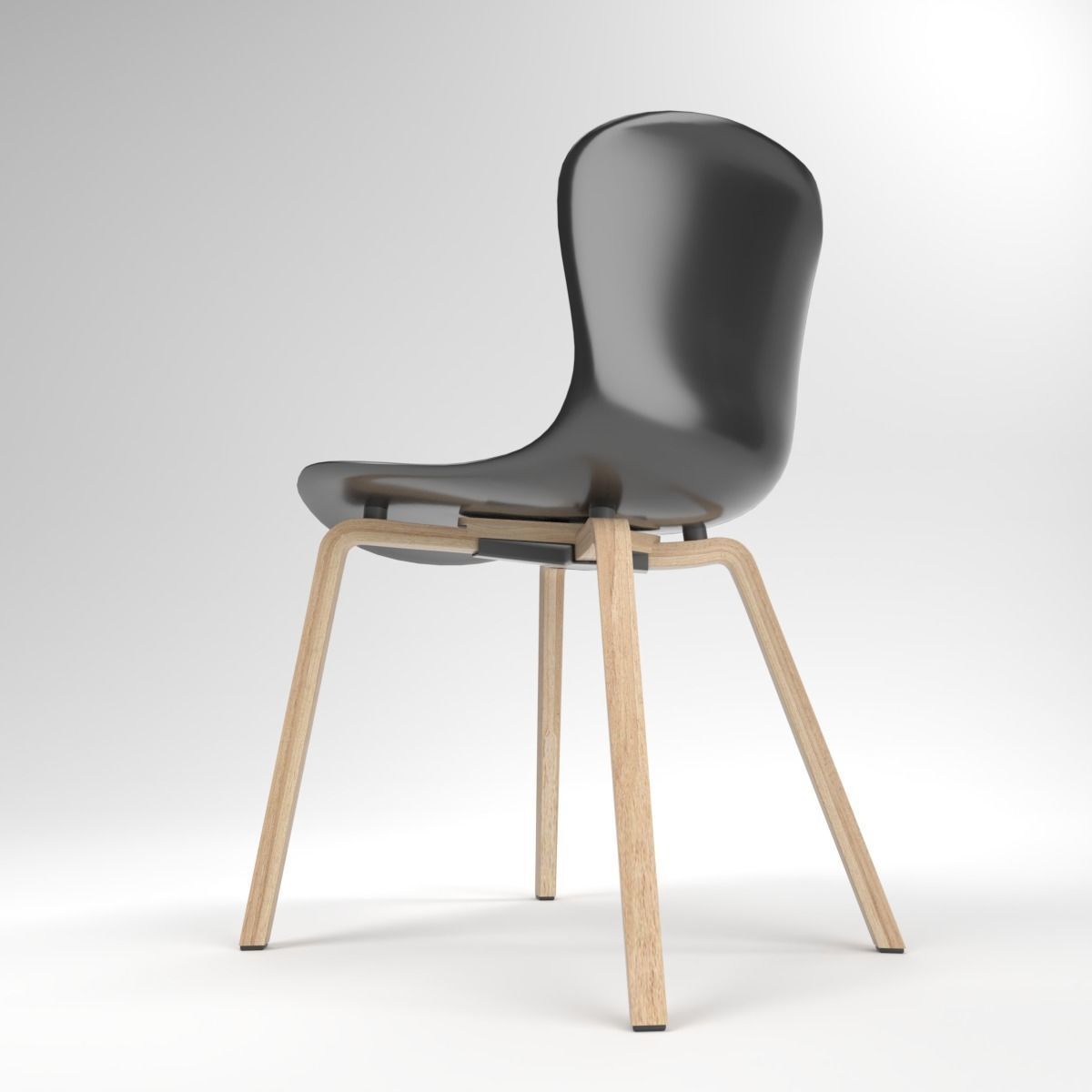 Fritz Hansen Nap KS52 Chair Blender Cycles 3D model CGTrader