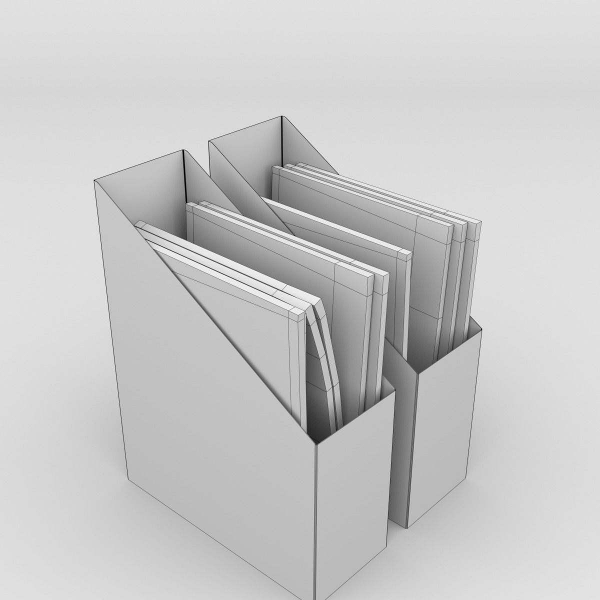 KVISSLE Magazine file set Blender Cycles 3D model CGTrader