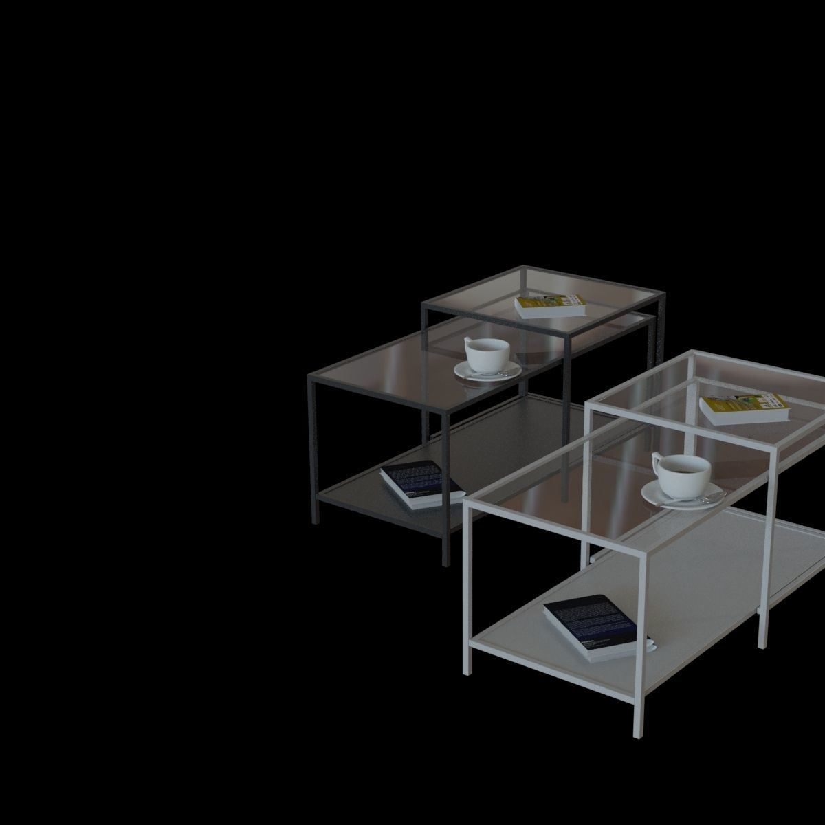 vittsjo nesting table 3D model | CGTrader