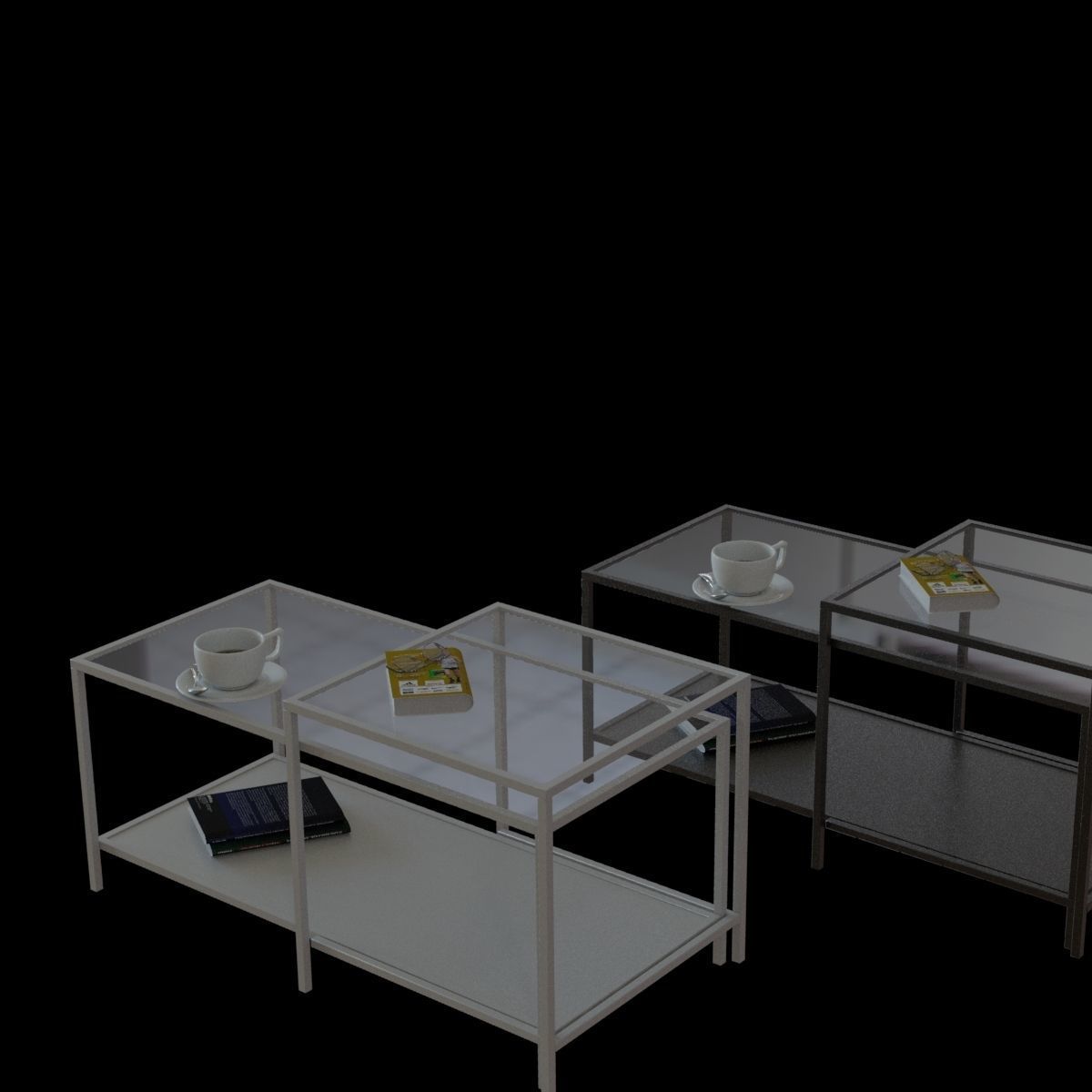 vittsjo nesting table 3D model | CGTrader