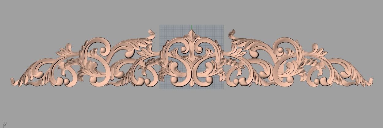 Woodworking CNC Router 3D Relief STL models used for artcam E438 3D model