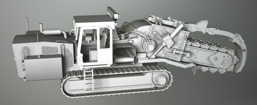 EXCAVATOR 3D model