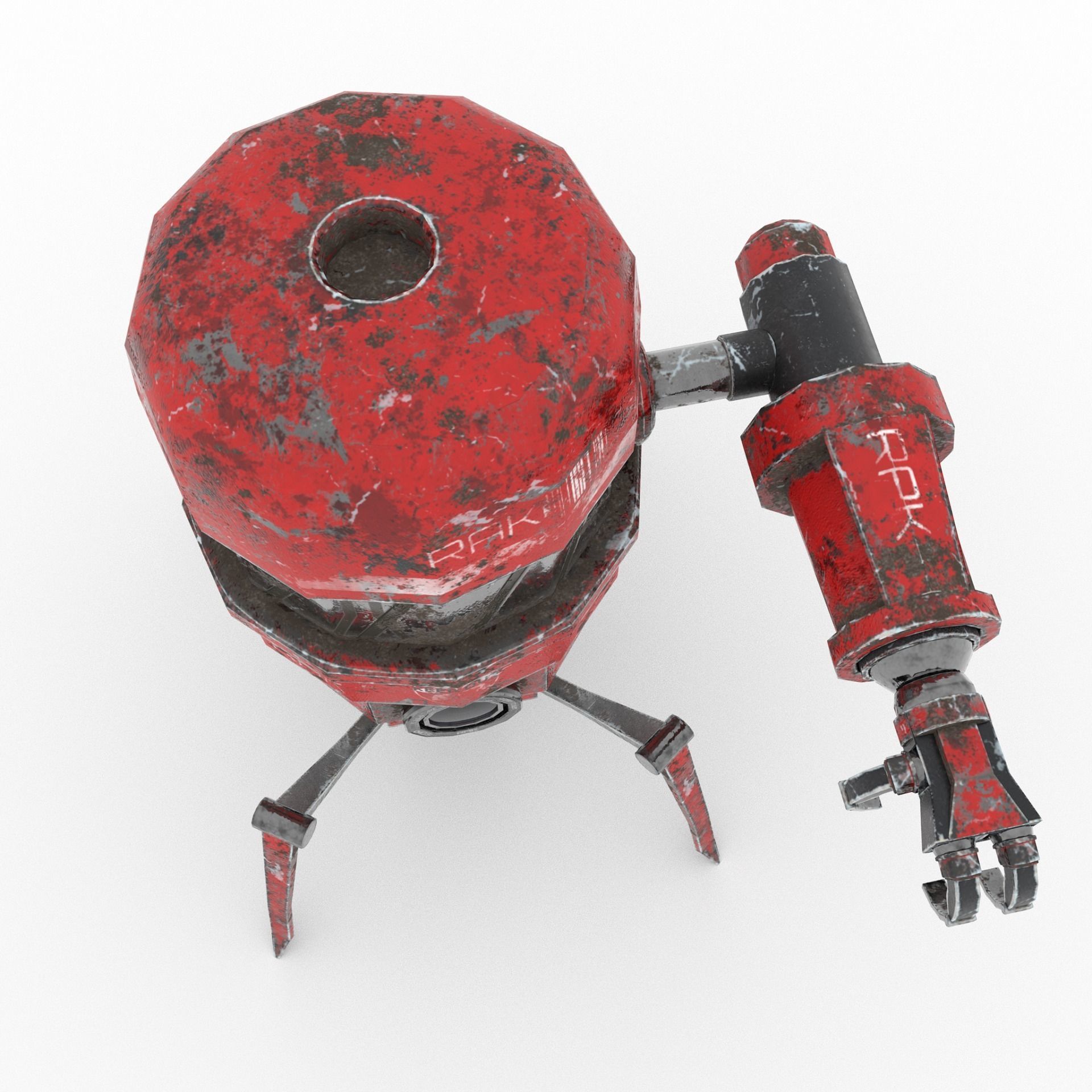 RAK robot free VR / AR / low-poly 3D model | CGTrader