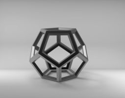 Dodecahedron 3D Models | CGTrader image.