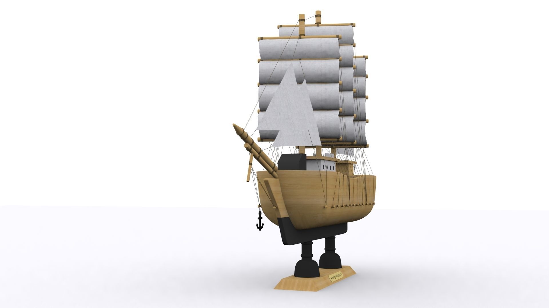 Ship model 3D model