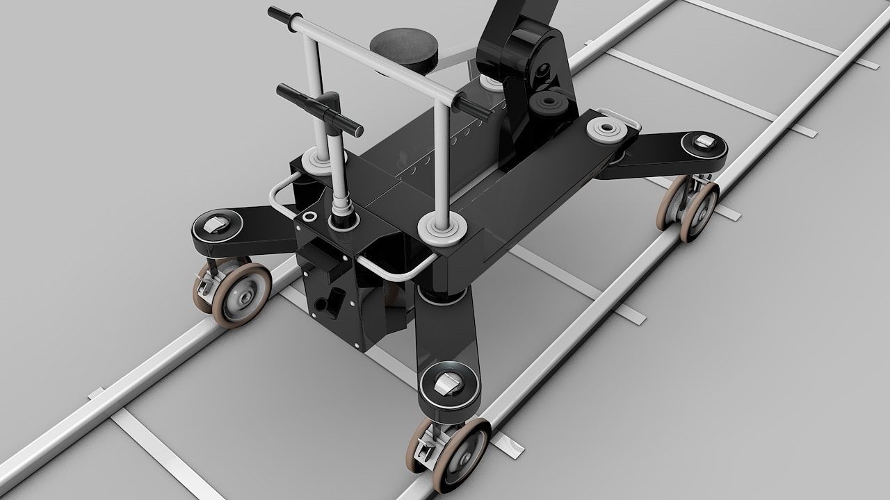 CameraDollyandTrack 3D model CGTrader