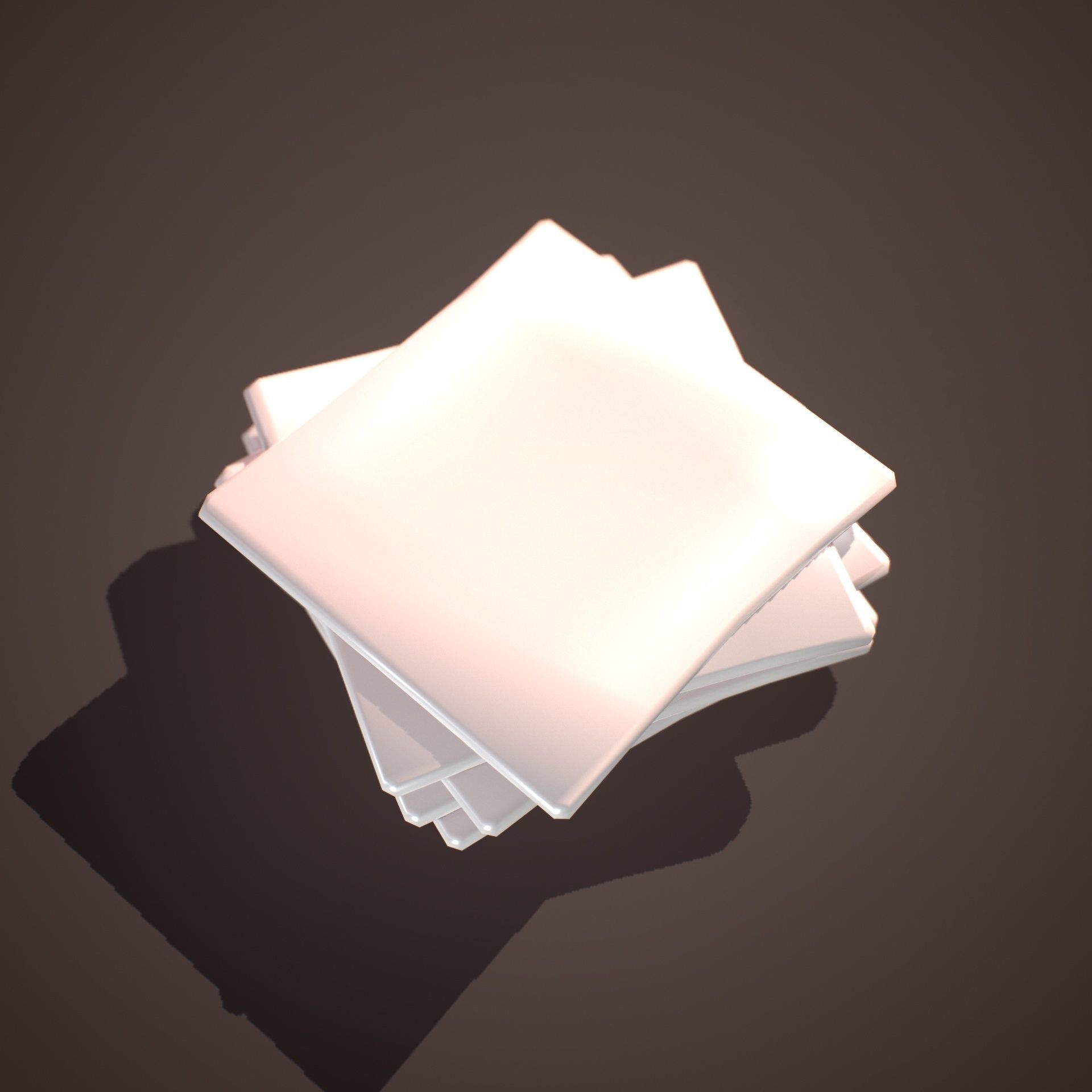 HIE Clean Cookie N2 Low-poly  3D model