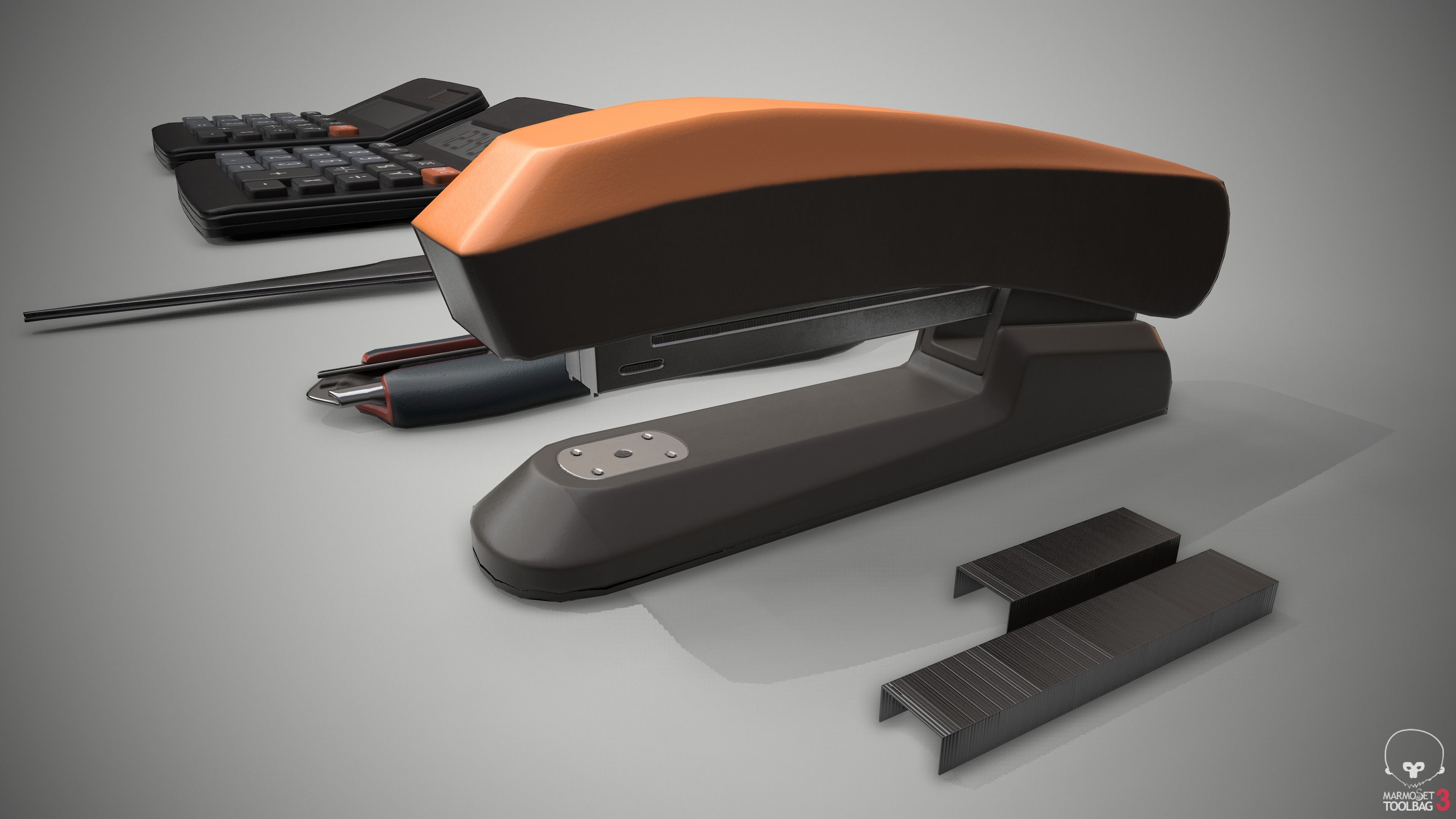 3D model Stationery VR / AR / lowpoly CGTrader