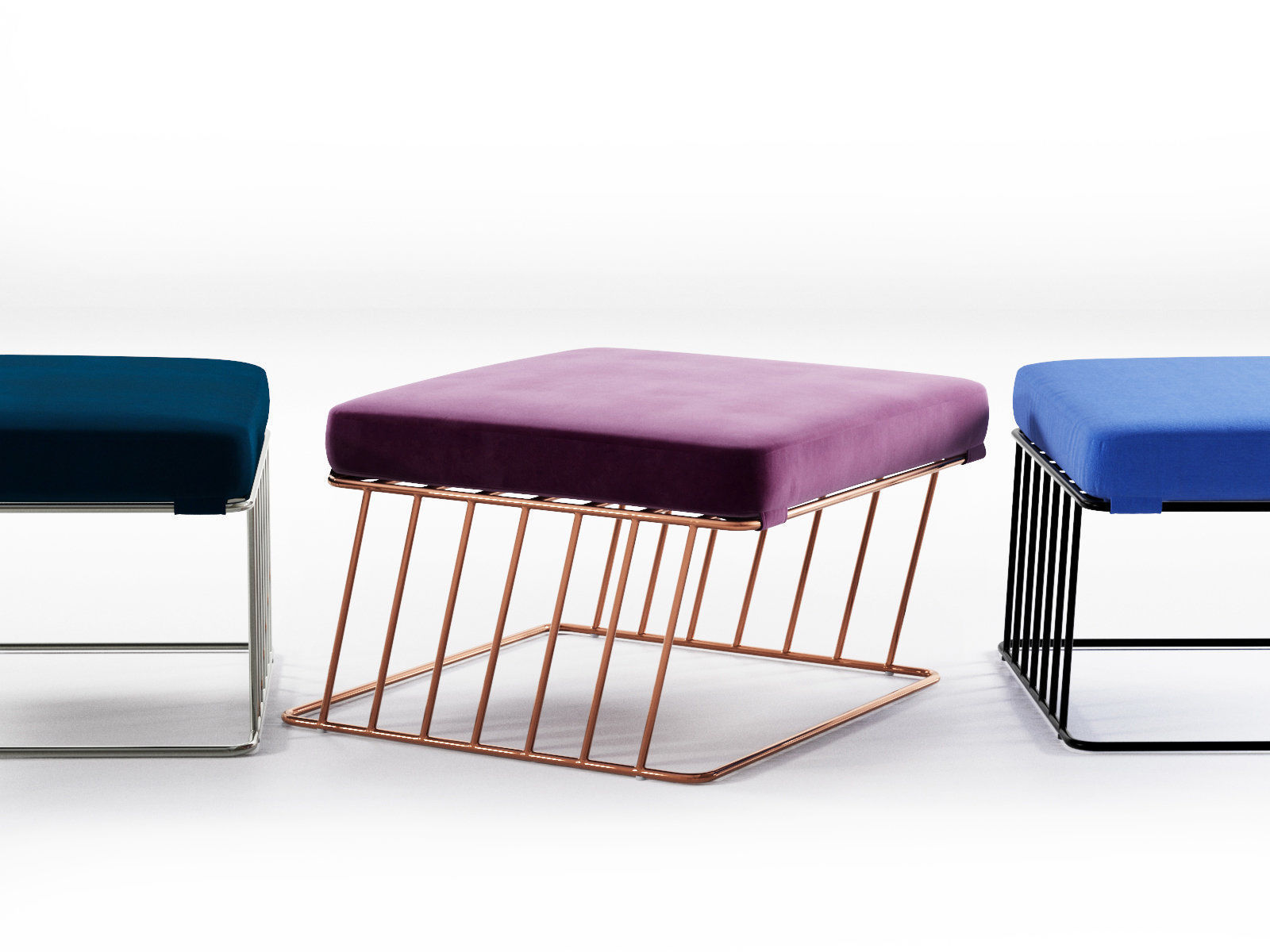 Wired Italic Footstool