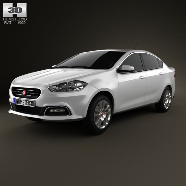 Fiat Viaggio 2013 3D model