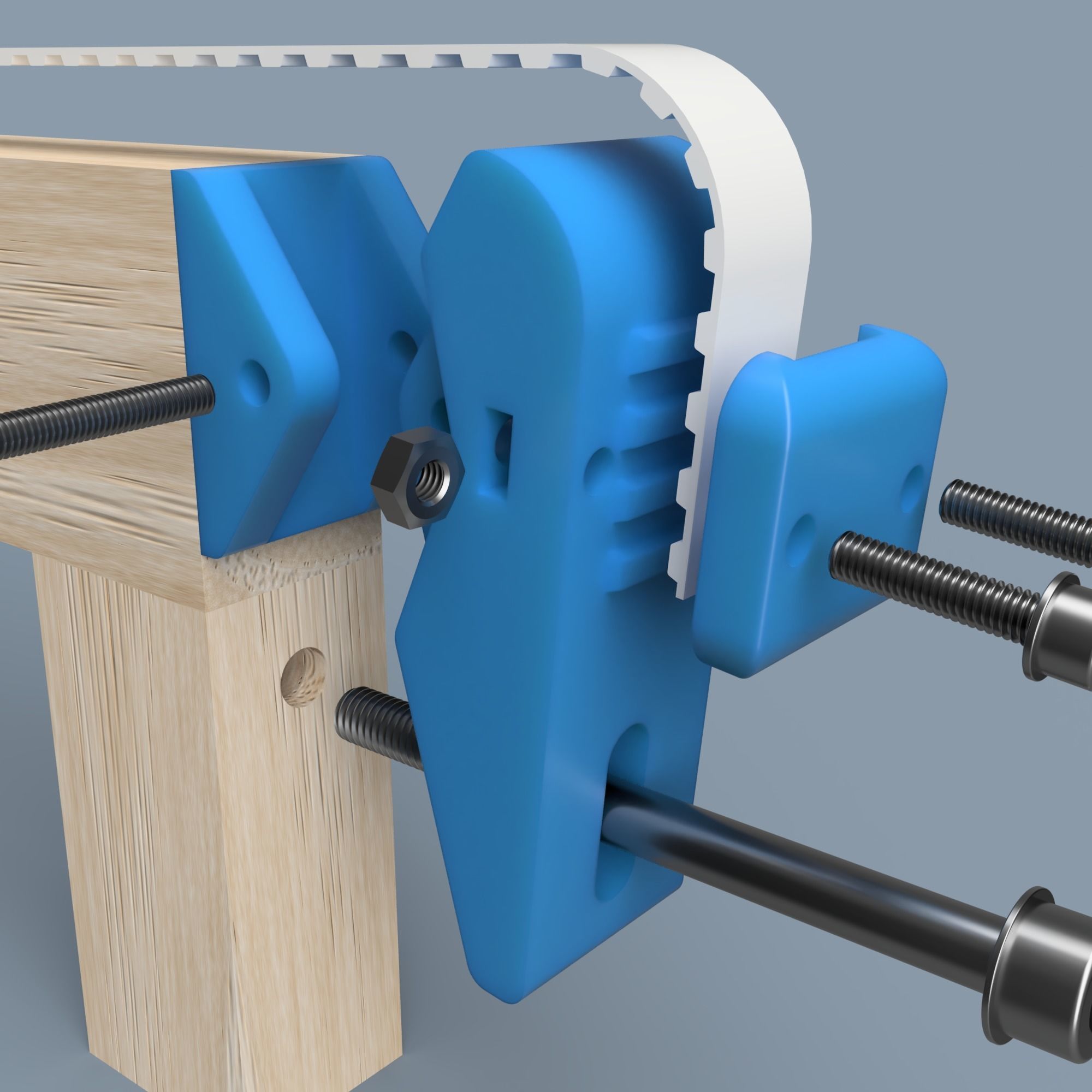 10T5 belt tensioner 3D model 3D printable | CGTrader