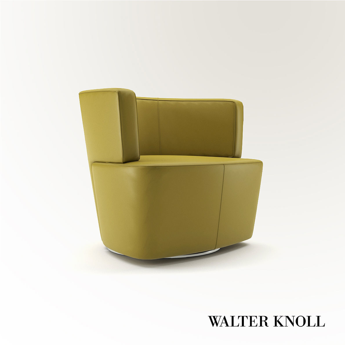 3D Armchair Joel from Walter Knoll Design by EOOS
