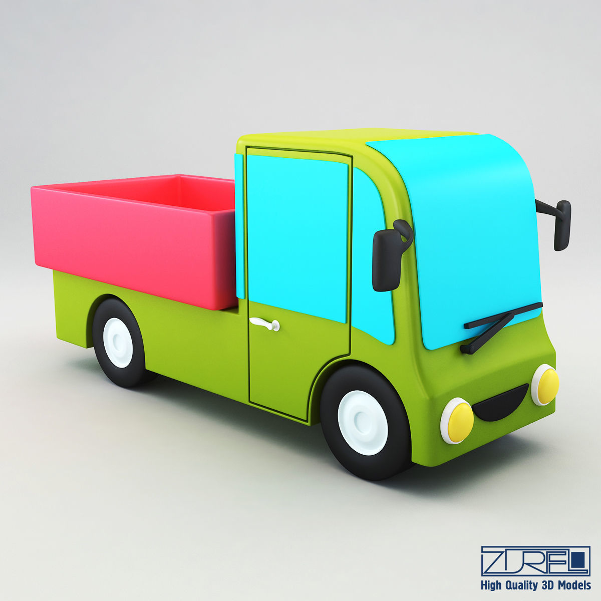 Truck v 1 3D model