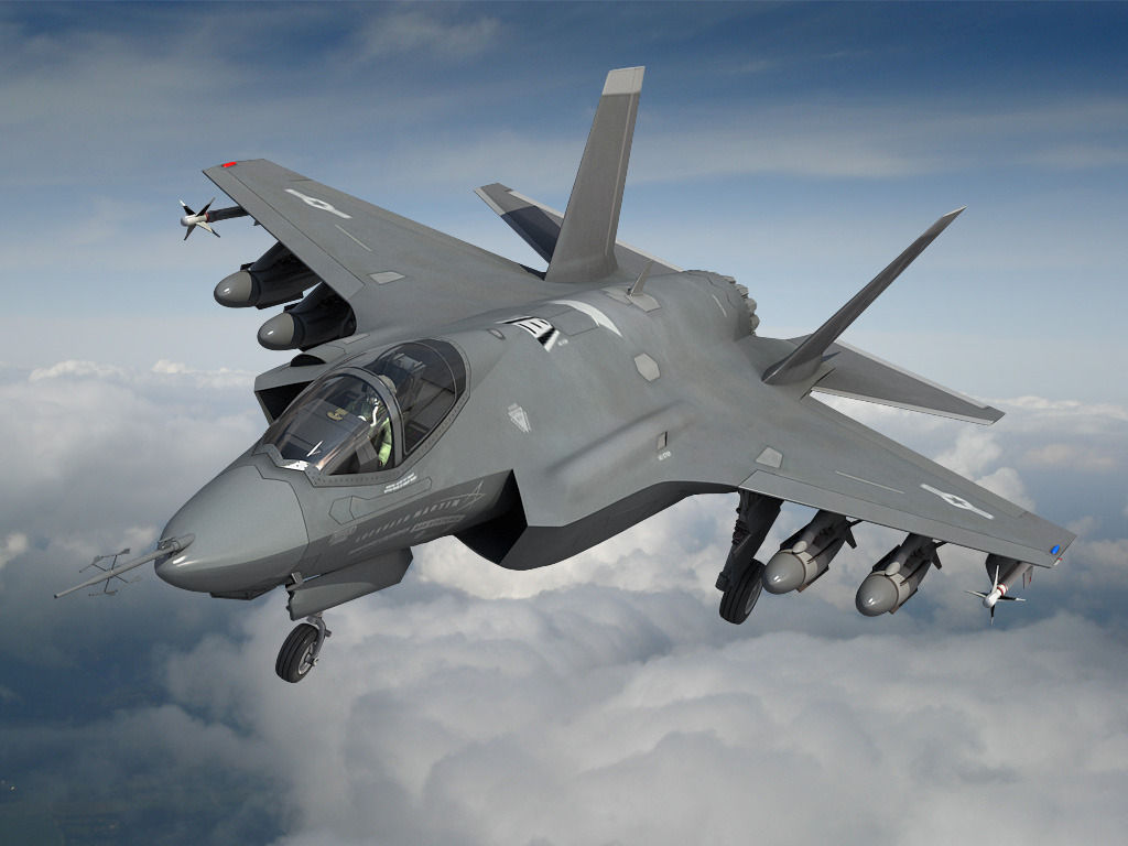 Lockheed Martin F-35 Lightning II 3D model