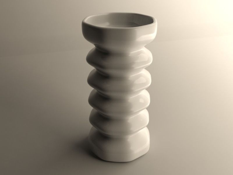 Modern vase 3D print model