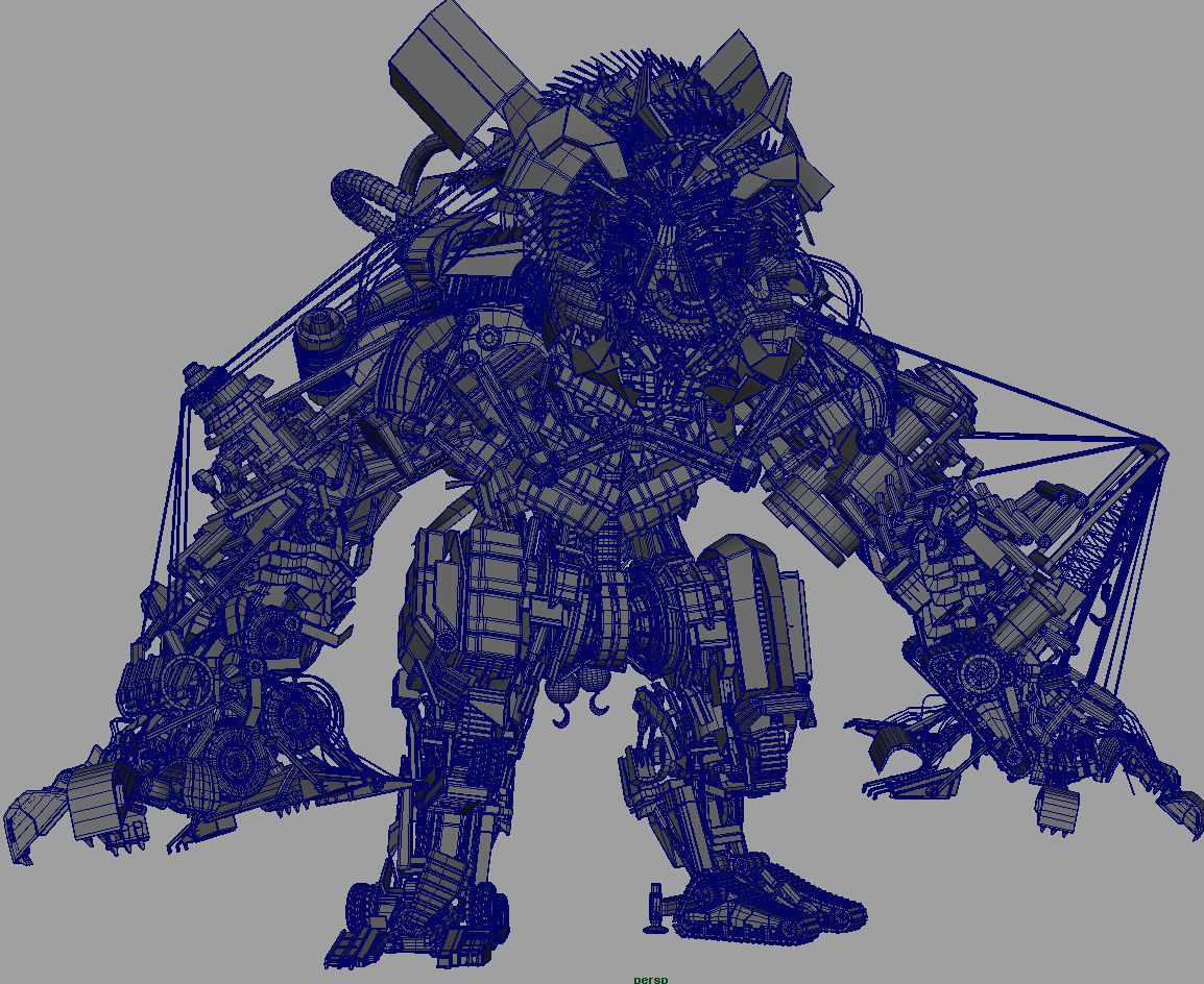 Transformers devastator 3D model CGTrader